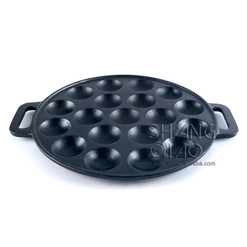 19 Holes Cast Iron Poffertjes Pan Buy 19 Holes Cast Iron Poffertjes