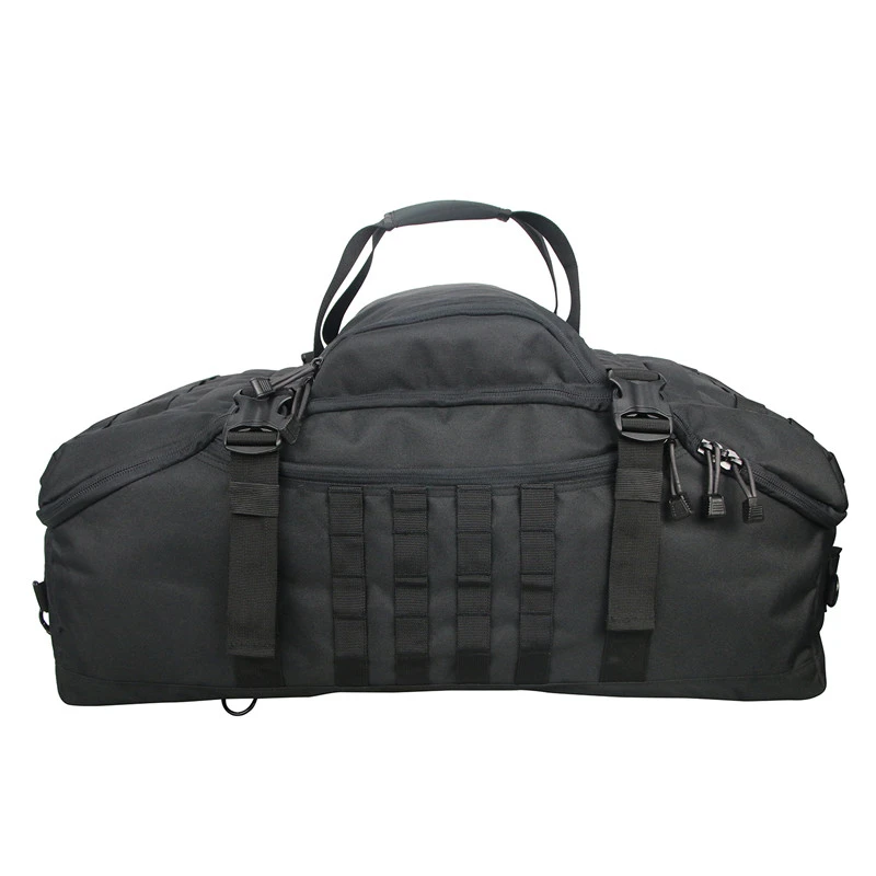 

Mochila Militar Heavy Duty Custom Fashion Designer Printed Logo Waterproof Large Size Sports Gym Travel Backpack Duffle Bag, Balck -mochila militar