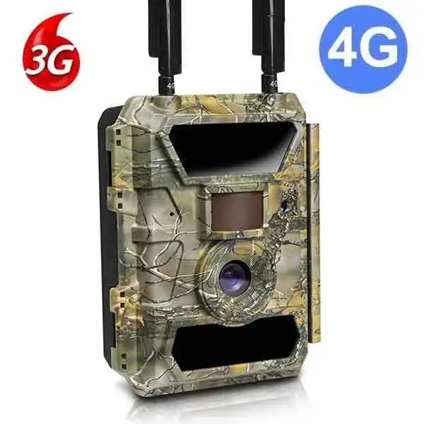 

SunGusOutdoors 4G LTE Cellular Outdoor Game Trail Camera with IR Scouting Photo Trap 12MP 1080P 0.4S Trigger Time Factory Price