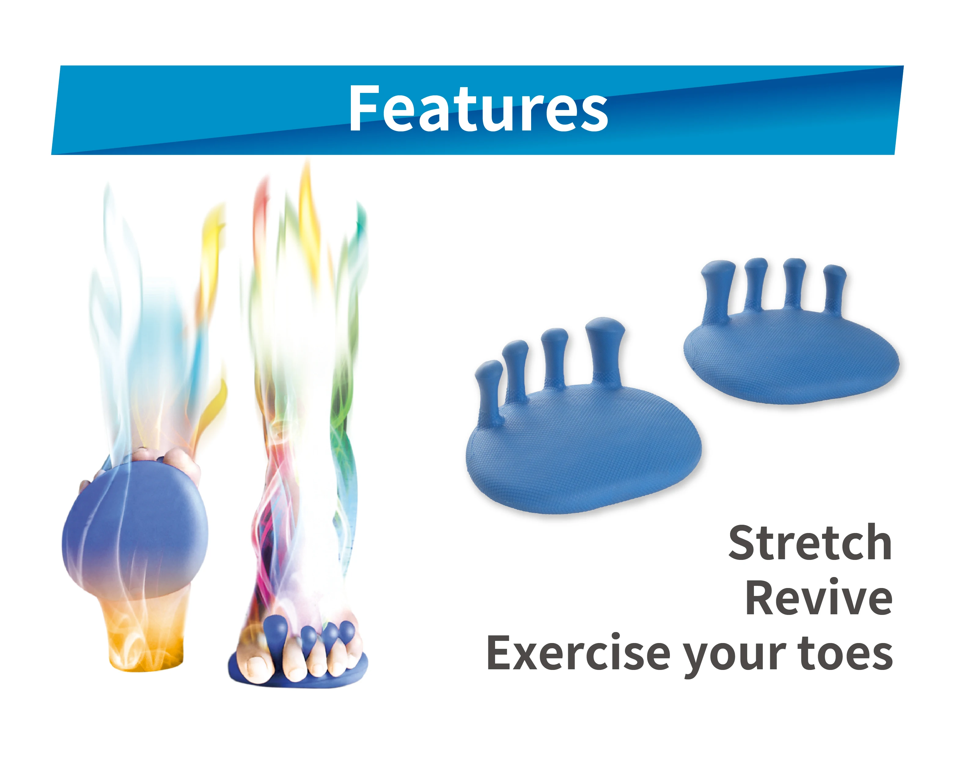 high quality tpr relaxing toe separator for pedicure slipper trainer