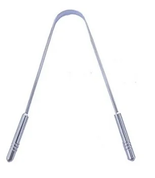 
Stainless Steel Tongue Cleaner Scraper 