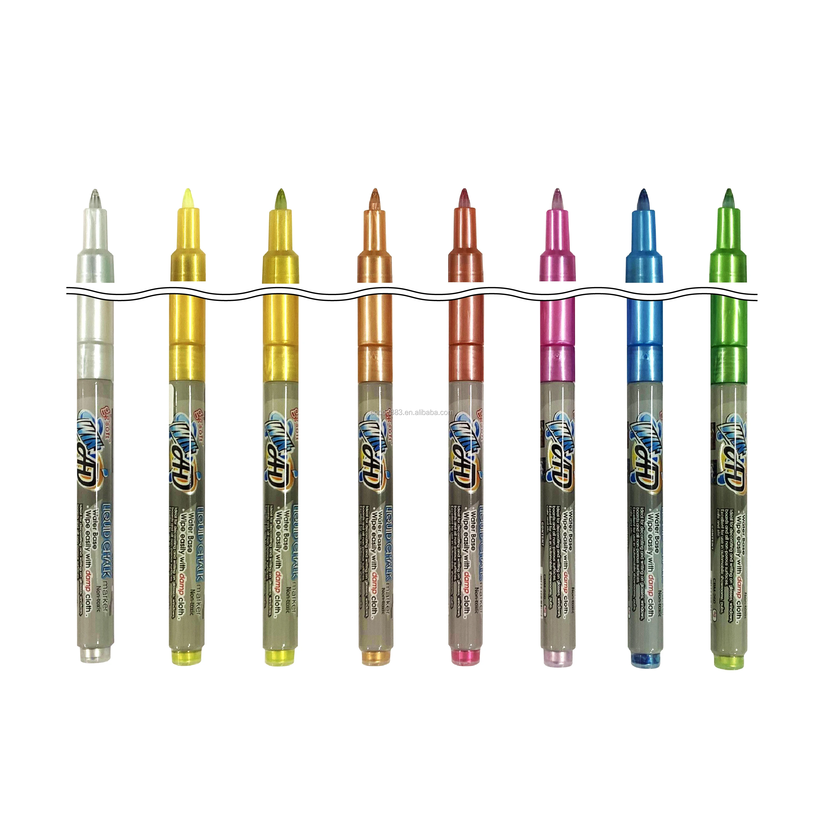 

Good stable quality Extra Fine Tip Water based Glass Chalk Pen