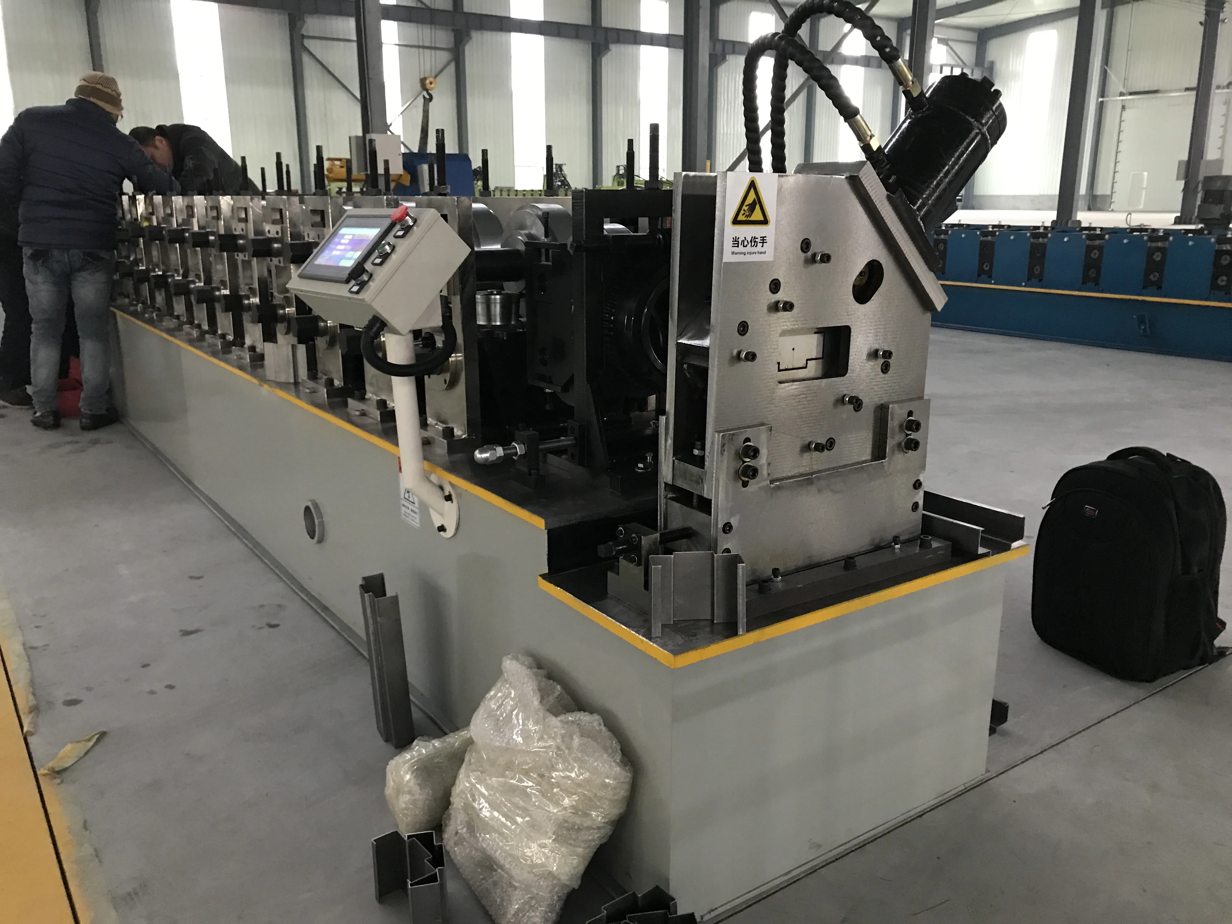 Factory Directly Supply Metal Steel Sheet Door Frame Roll Forming Machine