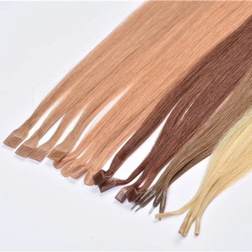 

Cuticle Keratin Tiped Hair Extensions U Tip Remy Virgin Hair Pre Bonded Flat Tips I V Tip Hair Extensions Factory Supply Samples