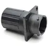 RTS012N8PHEC03 Amphenol Receptacle Square Flange 8 Pin Size 12 pin contact Silicone Rubber Seal Endcap Electrical Connector