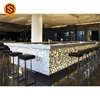 Customized Size Acrylic Solid Surface Restaurant Nightclub Wine Bar Illuminated Led Bar Counter Design