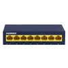 Mini OEM 100/1000mbps switch 12V Ethernet Network Gigabit Switch with 8 Port