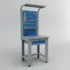 Economic Workbench with Perforated Panel