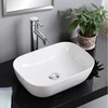 China supplier white acrylic solid surface wash basin bathroom vanity ware for sale