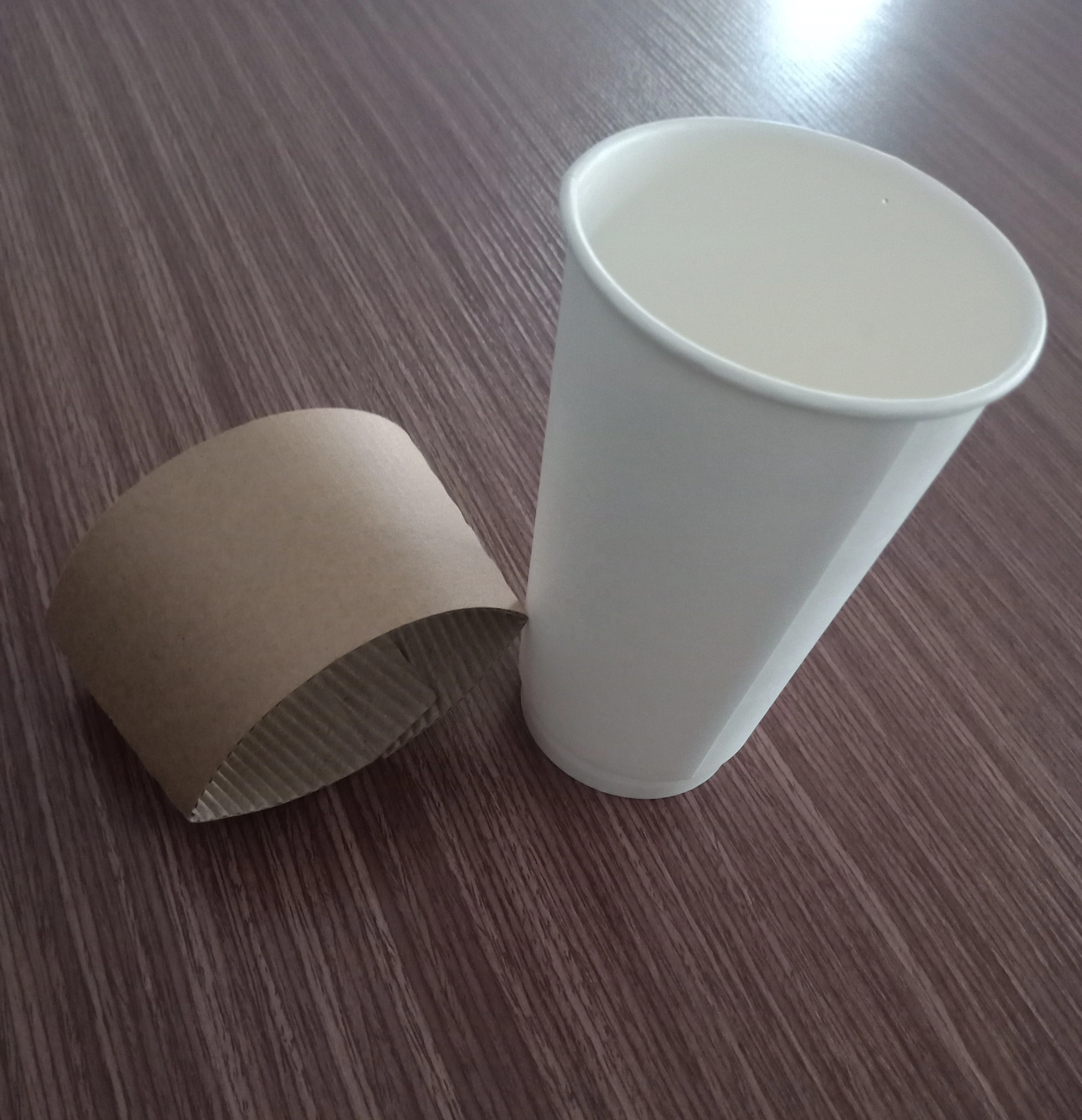 
Vietnam Paper single wall cup with sleeves 