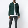 Men Green Berlin Germany Leather Jacket