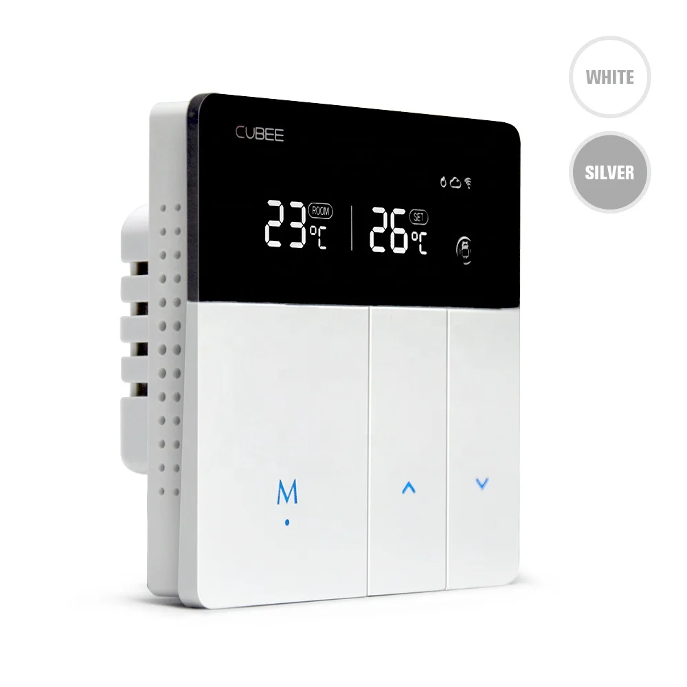 
CUBEE Wifi smart thermostat for Air-conditioning system FCU 
