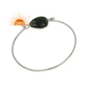 Wholesale 925 Sterling Silver Ocean Jasper Gemstone Designer Bangle For Girls Jewelry Supplier