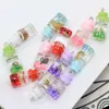 Miniature Dollhouse Shell Drifting Bottle Resin Slime Charms Cabochons Ornament or Scrapbook DIY Crafts