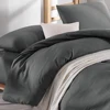 100% TURKISH cotton duvet cover BEDDING SET Double/Gray