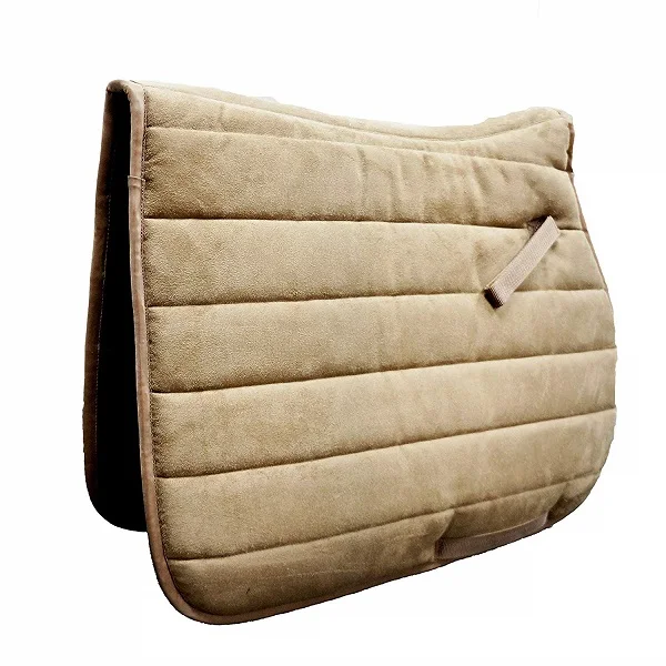 
Poly cotton Suede Dressage English Horse Saddle Pad Manufacturer 