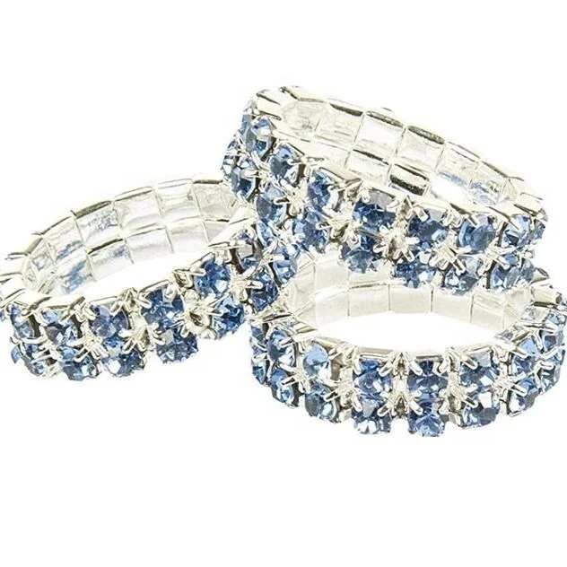 
Horse Mane Bands Sparkling Diamante Horse Mane Bands 