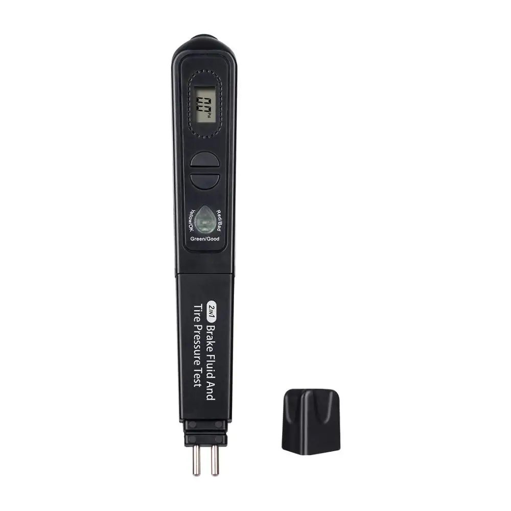 

CAR Brake Fluid Tester LED Car Vehicle Auto Automotive Testing Tool fluid tester Car Brake Fluid Tester Pen with tpms 2in1