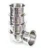 Best Selling 118 OZ Cookware 5 Pcs Set Hammered Stainless Steel Tope