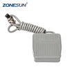 ZONESUN The Pedal Switch TFS-201 Foot Switch Pedal Switch With Self Reset Line 1.4m Cable Length for Electric Filling Machine