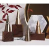 Metal Ring Holder Cone Shaped With Golden Finishing