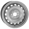 Trebl 6205T Silver Steel Wheels/Rims R 14 inch 4x110 retail fit for Passenger cars KIA and other