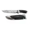 Camping knife with free engraving custom logo survival knives in satin blade surface
