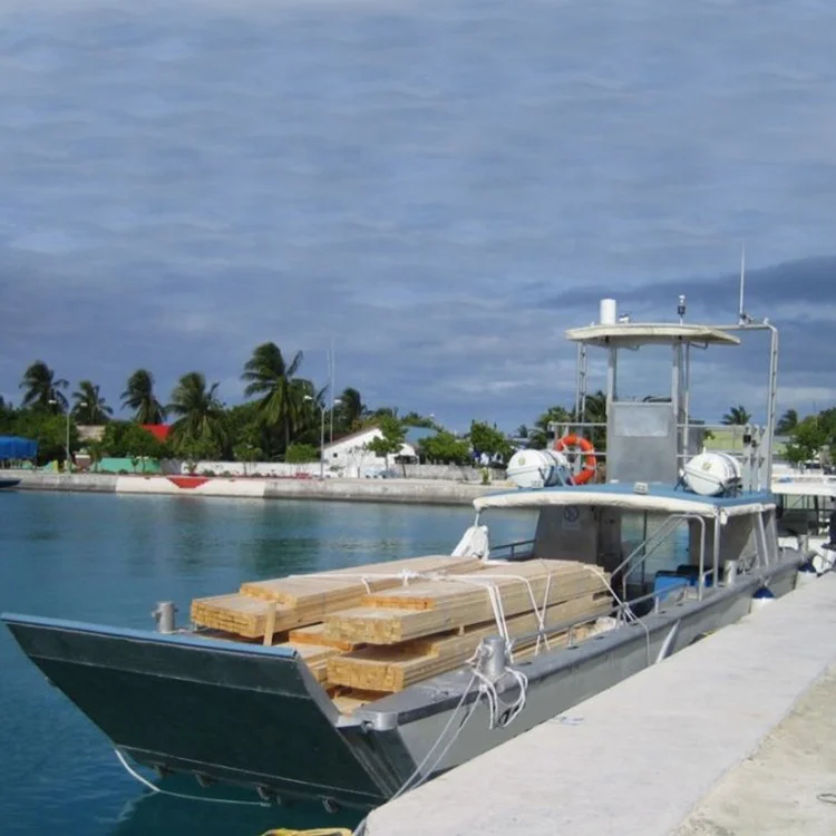 
CE Certified 11m landing craft barge for vehicle transport 