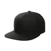 black snapback hats for men wholesale fashion snapback caps custom design outdoor hats with flat peak