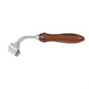 Cow Hoof Knife With Wooden Handle Swiss Pattern
