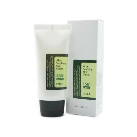 

Wholesale100% Original Korea Brand Skincare Cosrx Sunscreen Aloe Vera Soothing Sun Cream SPF50 PA+++