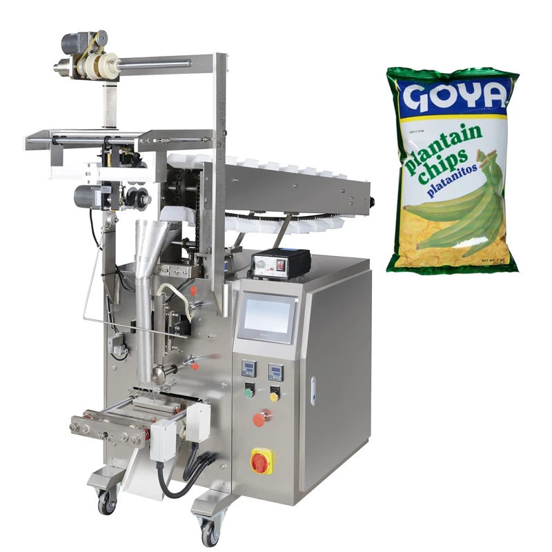 

Automatic Flow Potato Chips Packing Machine With Nitrogen