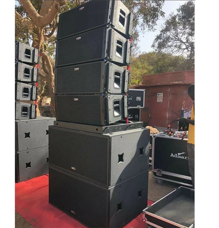 
line array speaker system 