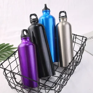 Image of Different Capacity Workout Travel Bottles Easy Carry Climbing Hiking More Choose Gym Water Bottle Aluminum