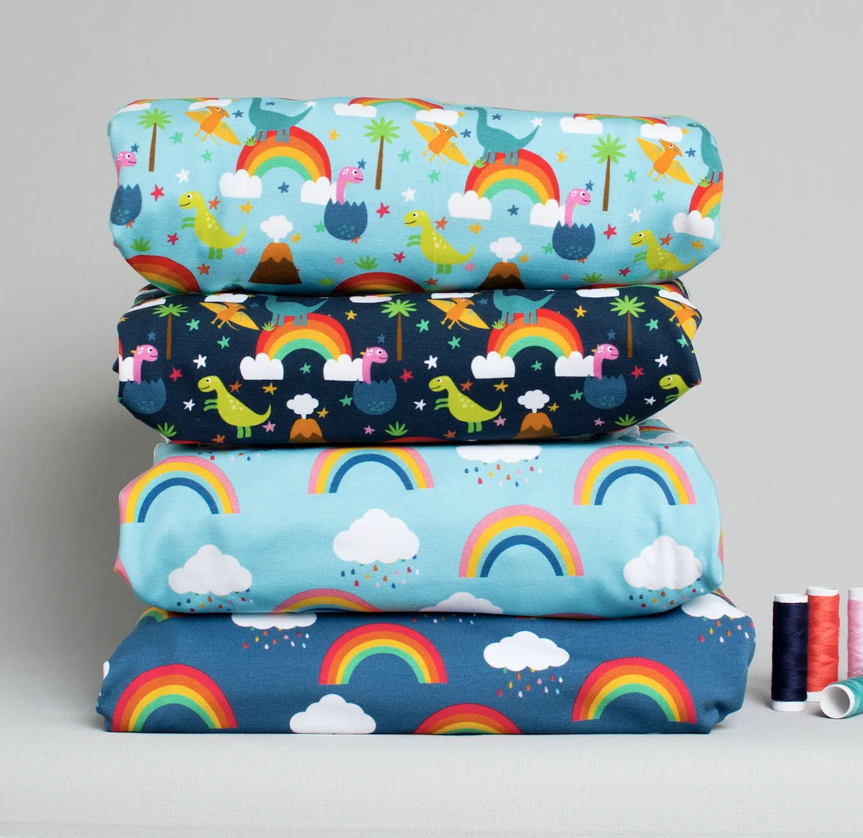 
Private label organic fabric production custom printed organic cotton jersey french terry sweat fabrics for kids baby wear baby 