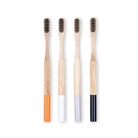 

high quality Eco Friendly custom logo color natural bamboo toothbrush