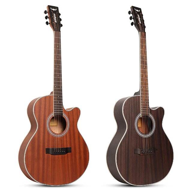 

Bullfighter D-4015 Wholesale price Custom Brand Cutway Acoustic Guitar acustic, As picture