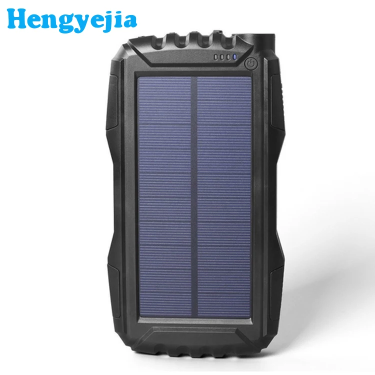 

Universal Solar Charger Cell Phone 24000Mah Waterproof Solar Power Bank And Light
