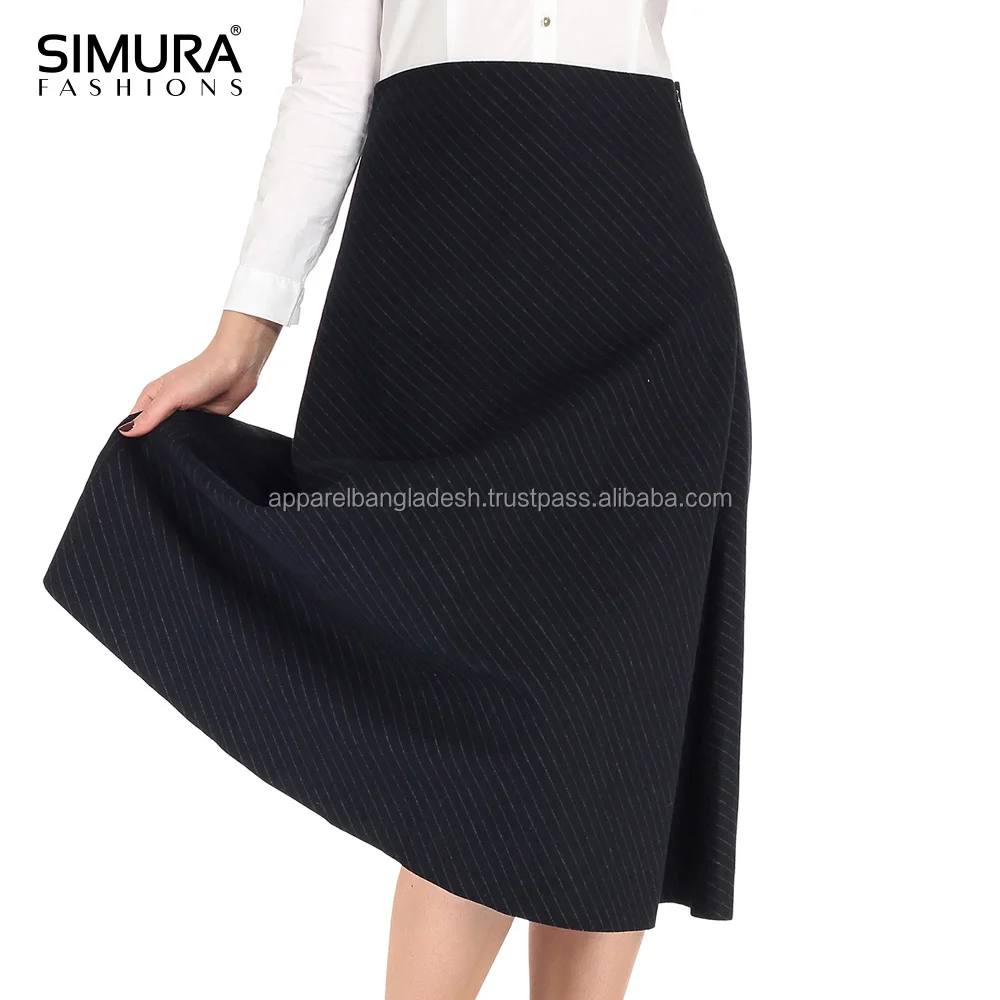
Women Dresses Straight Mid-Calf Casual Use Skirts for Women 