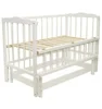 Baby crib natural solid wood preschool furniture children folding bed European Style Kids bed