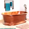 For a Antique Unique Vintage bathroom decoration for antique copper Deep bathtub for adults Bath