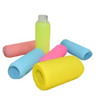 

Custom design soft silicone rubber bottle sleeve