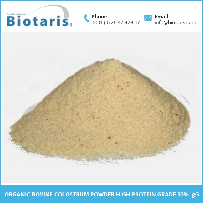 
Immune and Anti Fatigue 30% IgG Contained Bovine Colostrum Liquid Extract at Best Price 