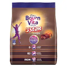 
CADBURY BOURNVITA MALT DRINK 5 STAR 