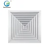 600*600 roof ceiling design, air vent museum/theater perforated Aluminum ceiling diffuser