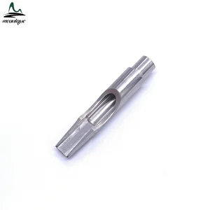 Wholesale OEM Professional Custom 316L Stainless Steel Durable Tattoo Tube Flat Magnum Tip
