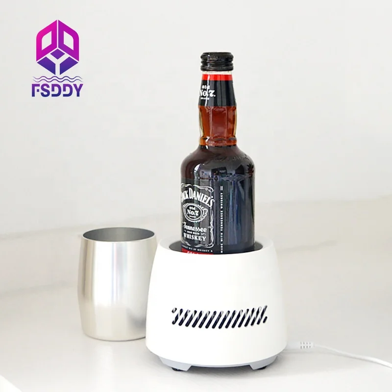 

Hot sale explosion fast cooling cup iced drink cold drink beer red wine coffee refrigerator, White