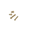 Silver Finish Brass Hex Insert Bolt
