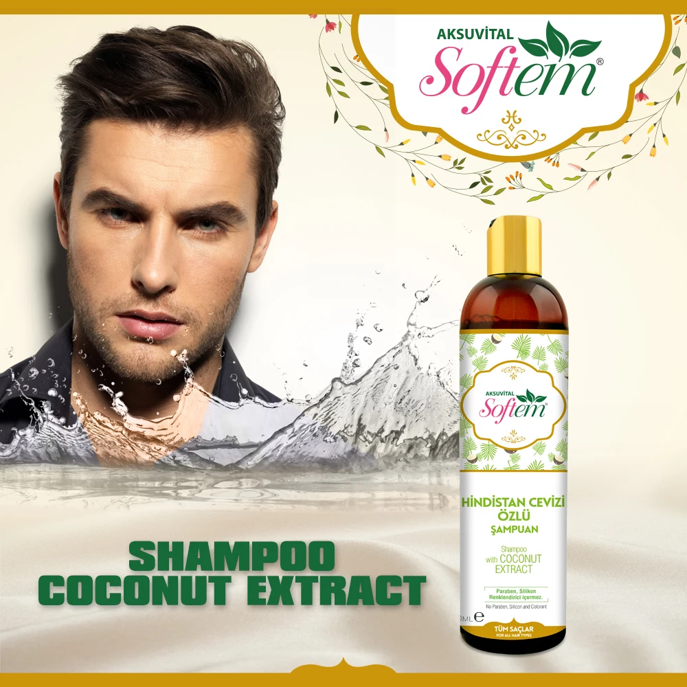 Coconut Oil Cocos Shampoo Natural Chemical Paraben Free Hair Shampoos
