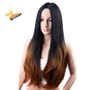 26 Inches Virgin Hair Vendors Brazilian Raw Hair Wig Ombre All Color Full Lace human hair Wig